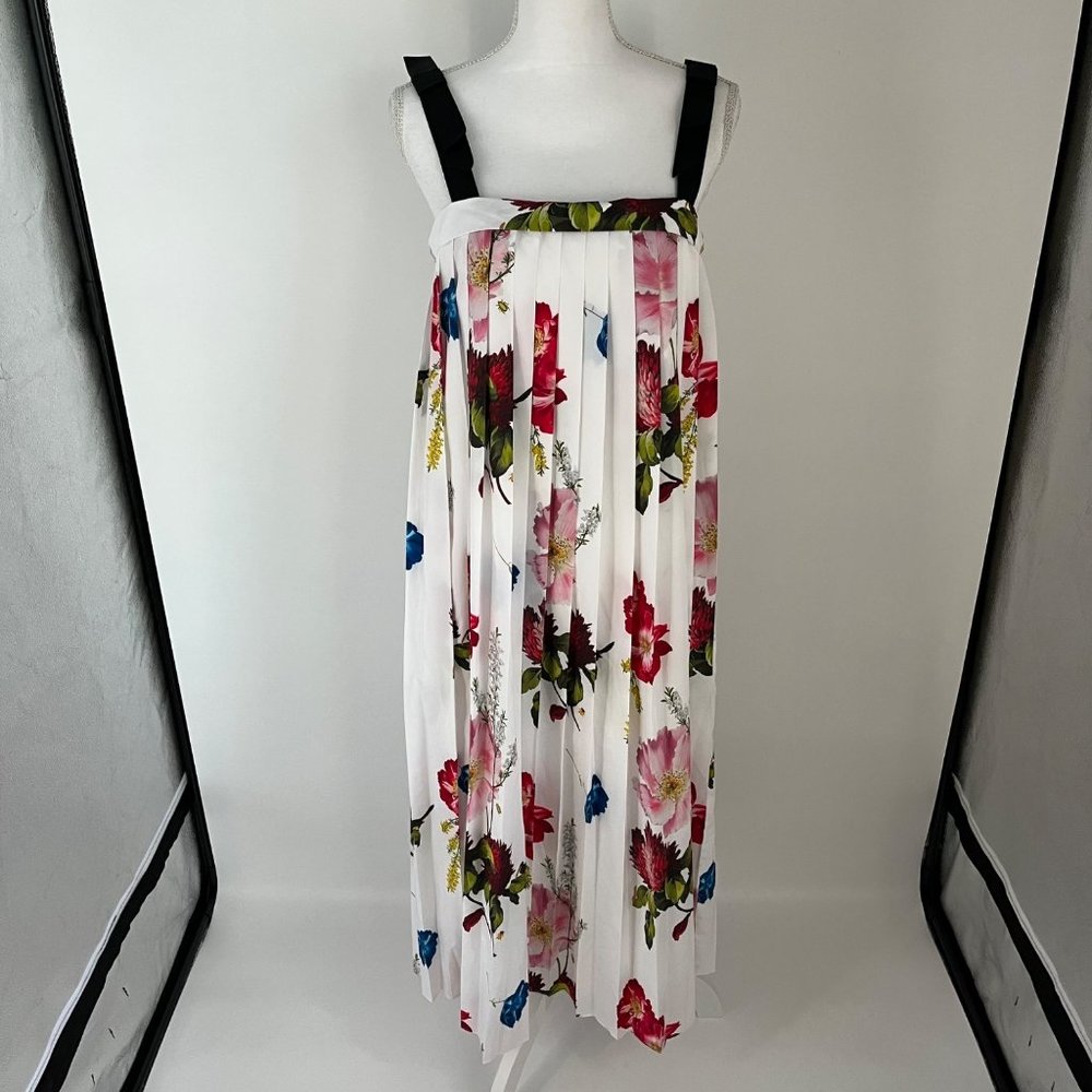 Ted Baker Melbii Berry Sundae Tie Strap Sleeveless Midi Sundress Ted 2 Small S - Picture 2 of 12